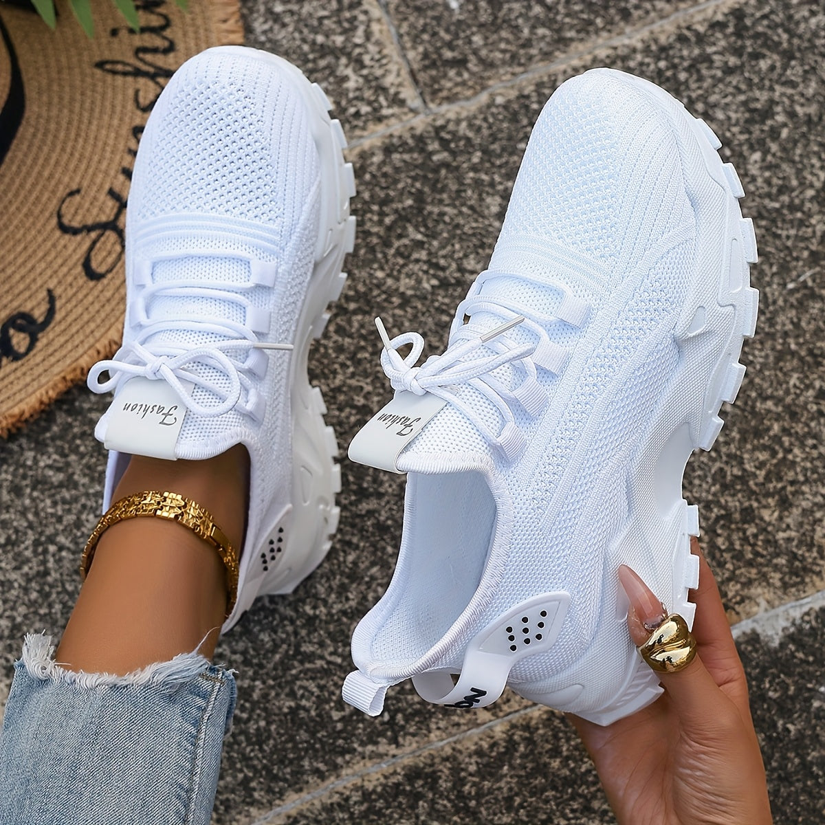 Airy Step Sneaker — Women's Everyday Casual Shoes | Lightweight & Breathable
