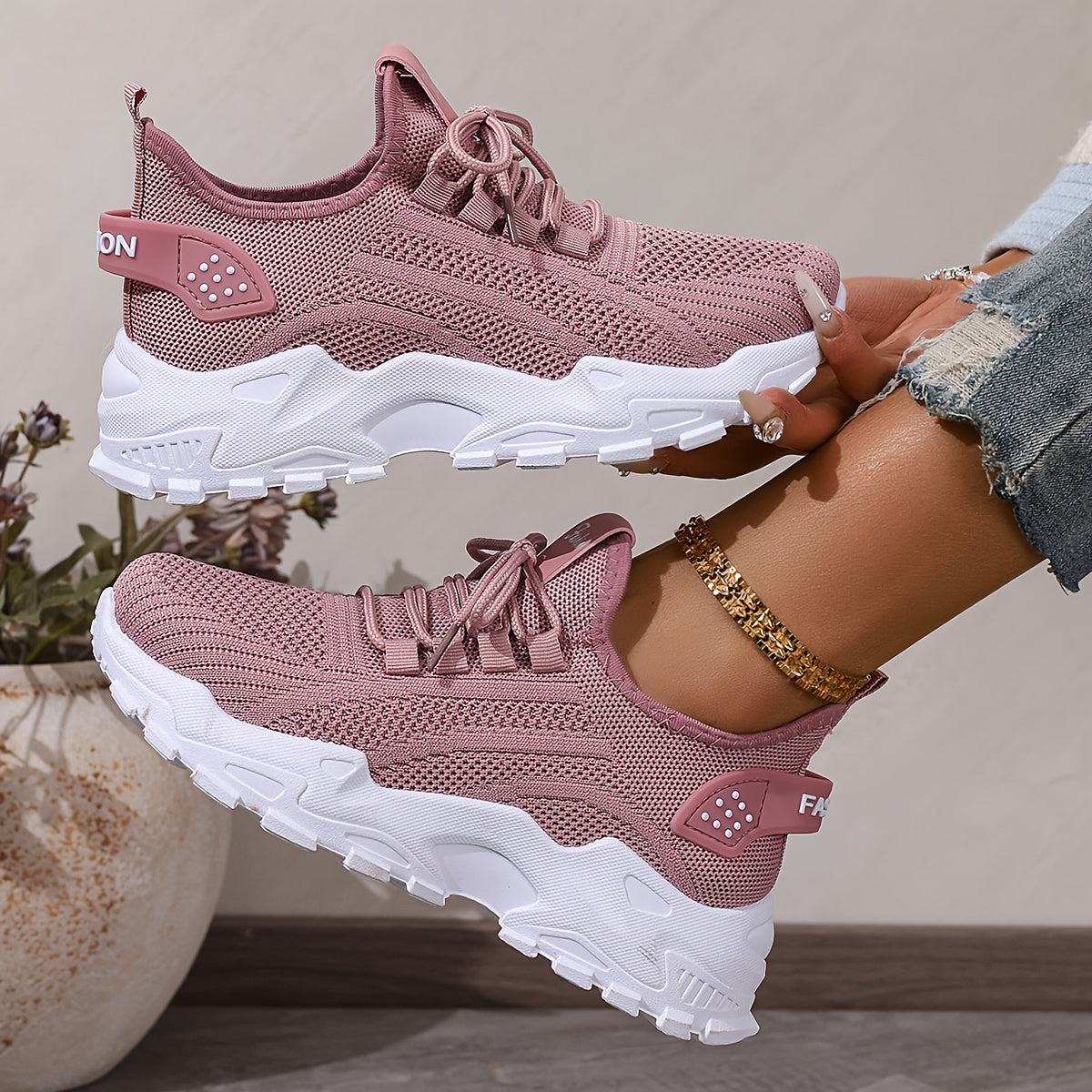 Airy Step Sneaker — Women's Everyday Casual Shoes | Lightweight & Breathable