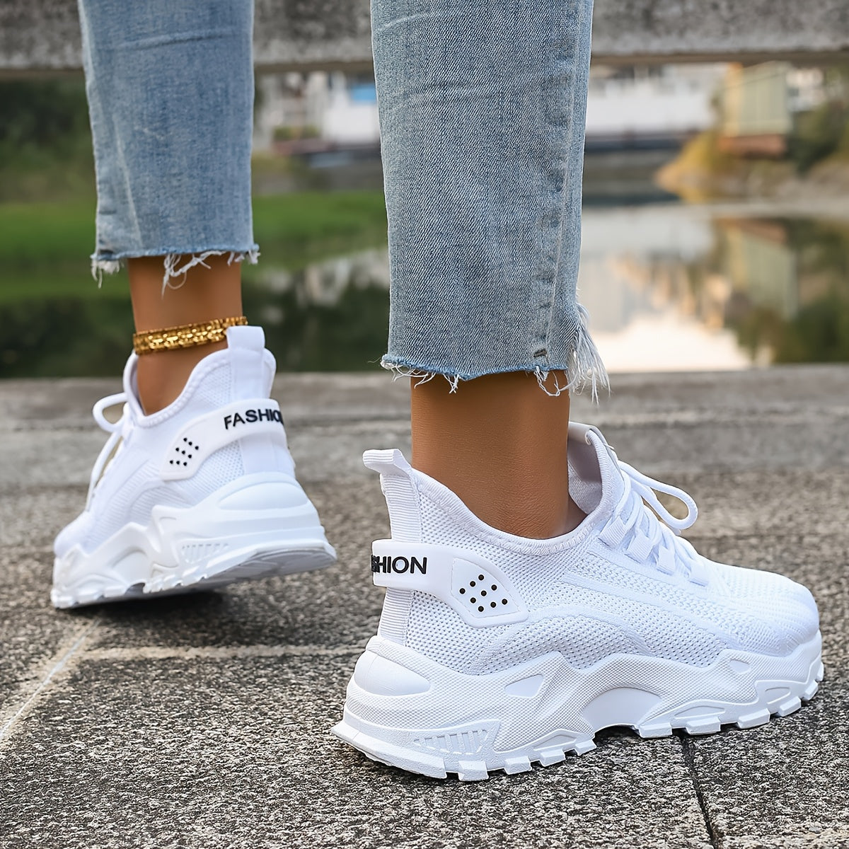 Airy Step Sneaker — Women's Everyday Casual Shoes | Lightweight & Breathable