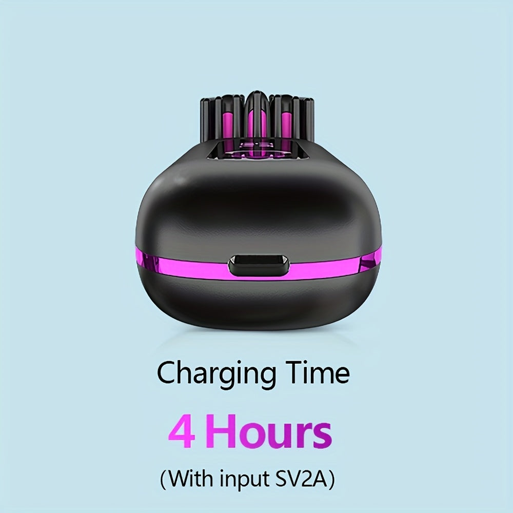 New Portable Straightening Comb, Quick Hair Straightener, Straightening Styling Tool, Smart Digital Display Precise Temperature Control. Long-lasting Hold Without Damaging Hair, Straightening and Curling Dual Use
