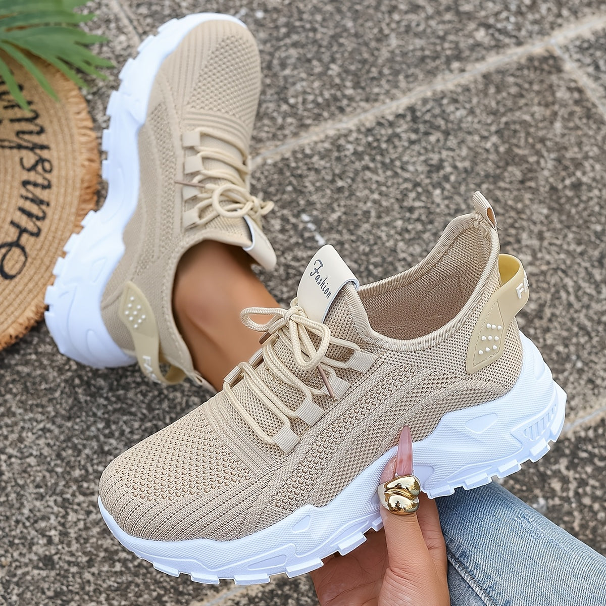 Airy Step Sneaker — Women's Everyday Casual Shoes | Lightweight & Breathable